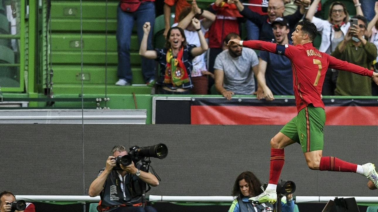 Ronaldos Mutter bricht in Tränen aus