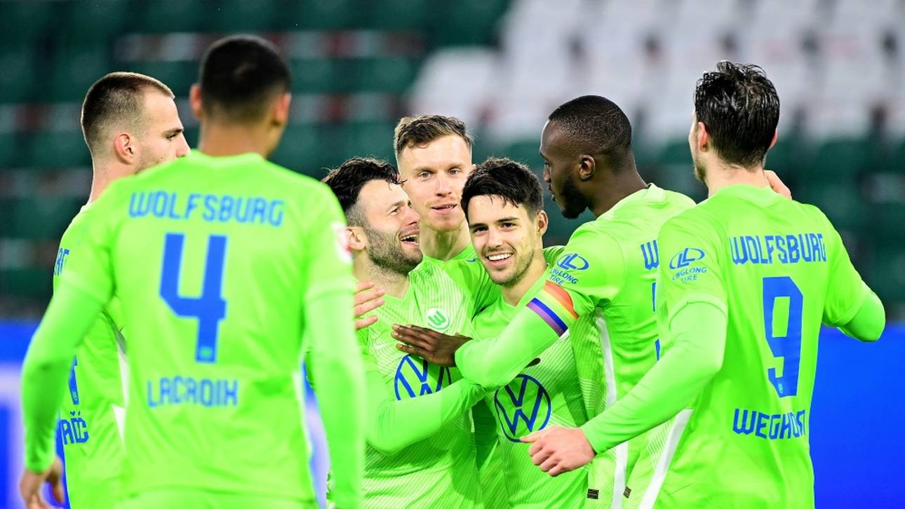 Wolfsburg trotzt Corona-Schrecken: Sieg gegen VfB und Sprung auf Rang vier