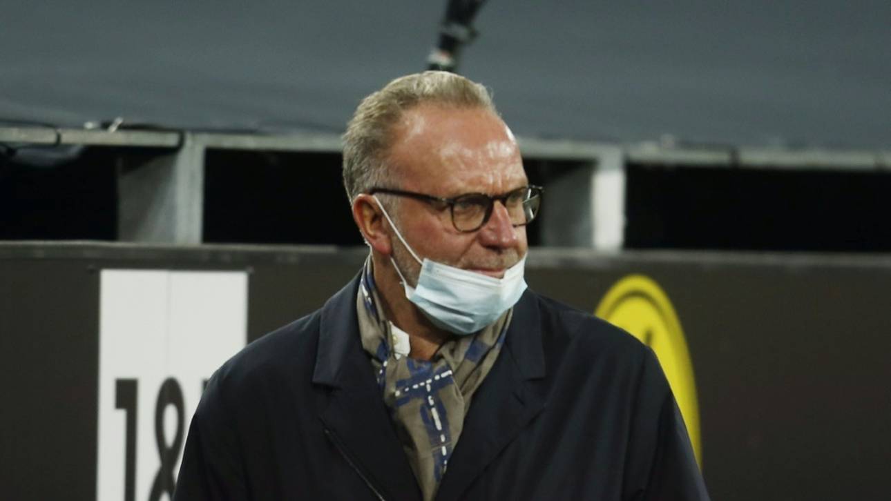 Rummenigge auf Plakaten verhöhnt