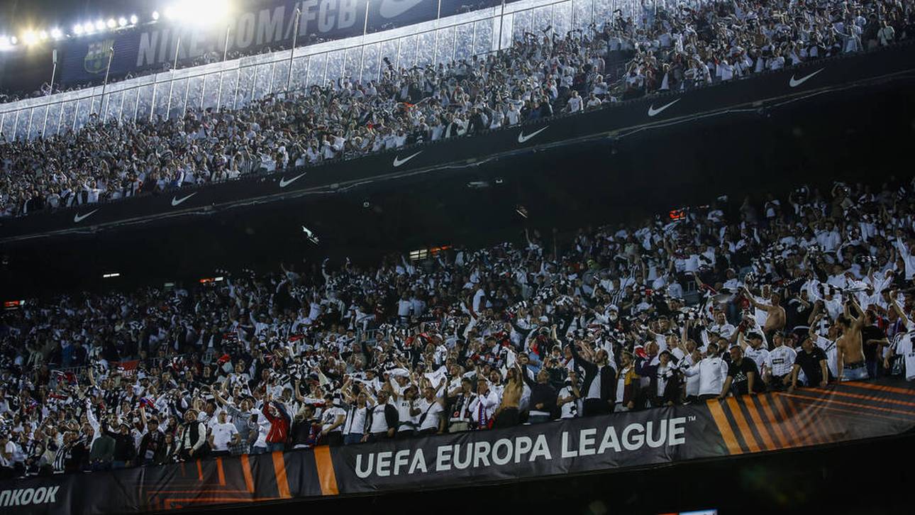 So kamen all die SGE-Fans ins Camp Nou