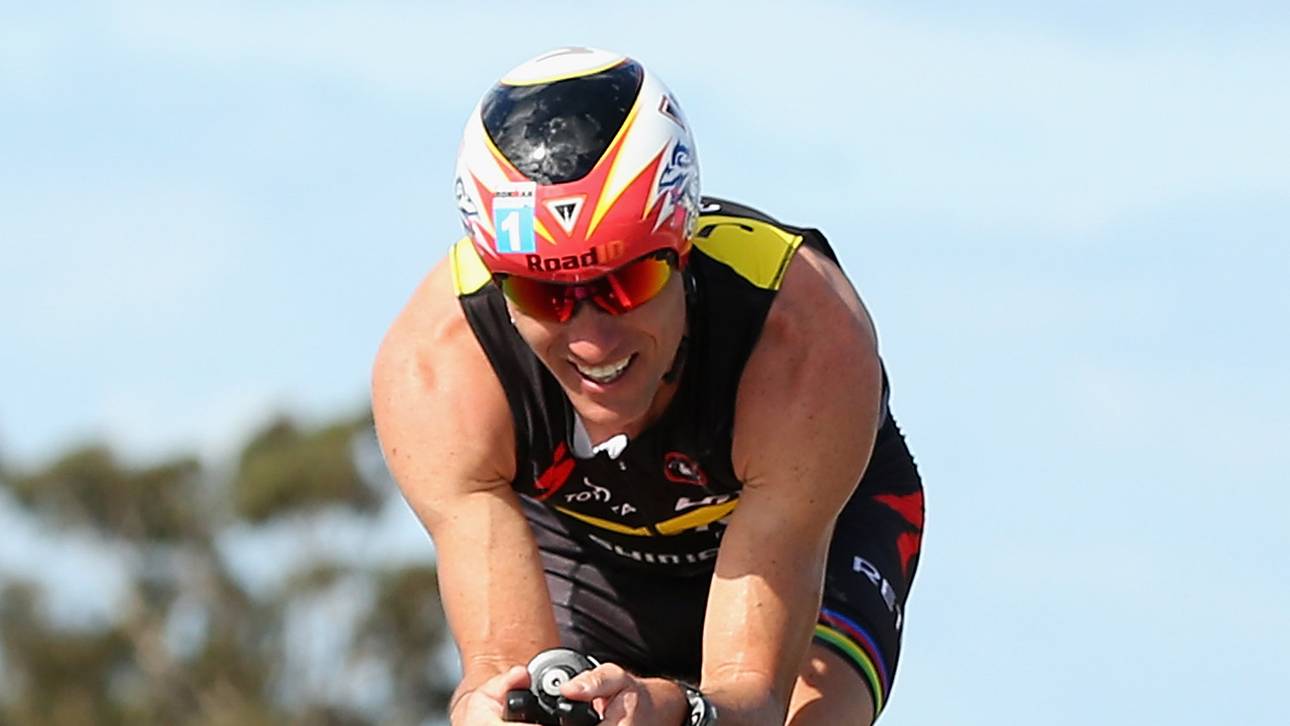 Craig Alexander, hier beim Ironman von Melbourne, gewann in Kona dreimal