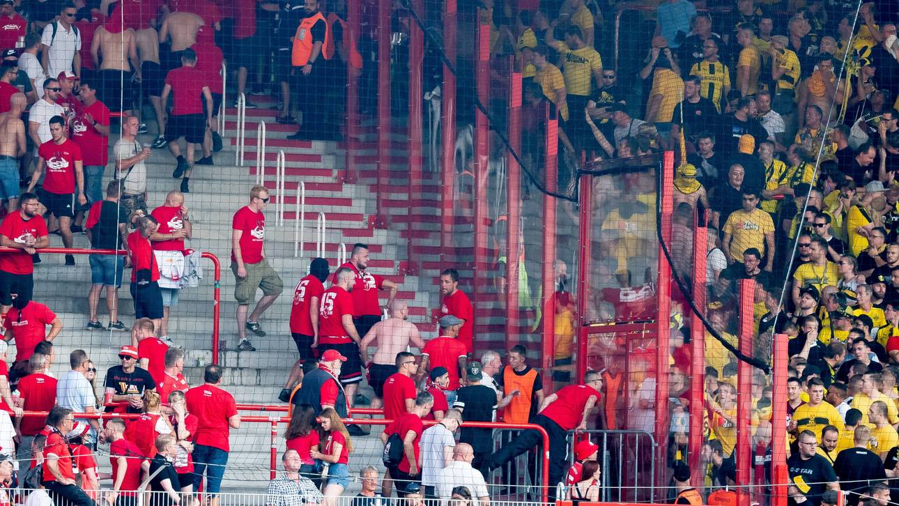 Pyro, Panik und Verletzte in Berlin