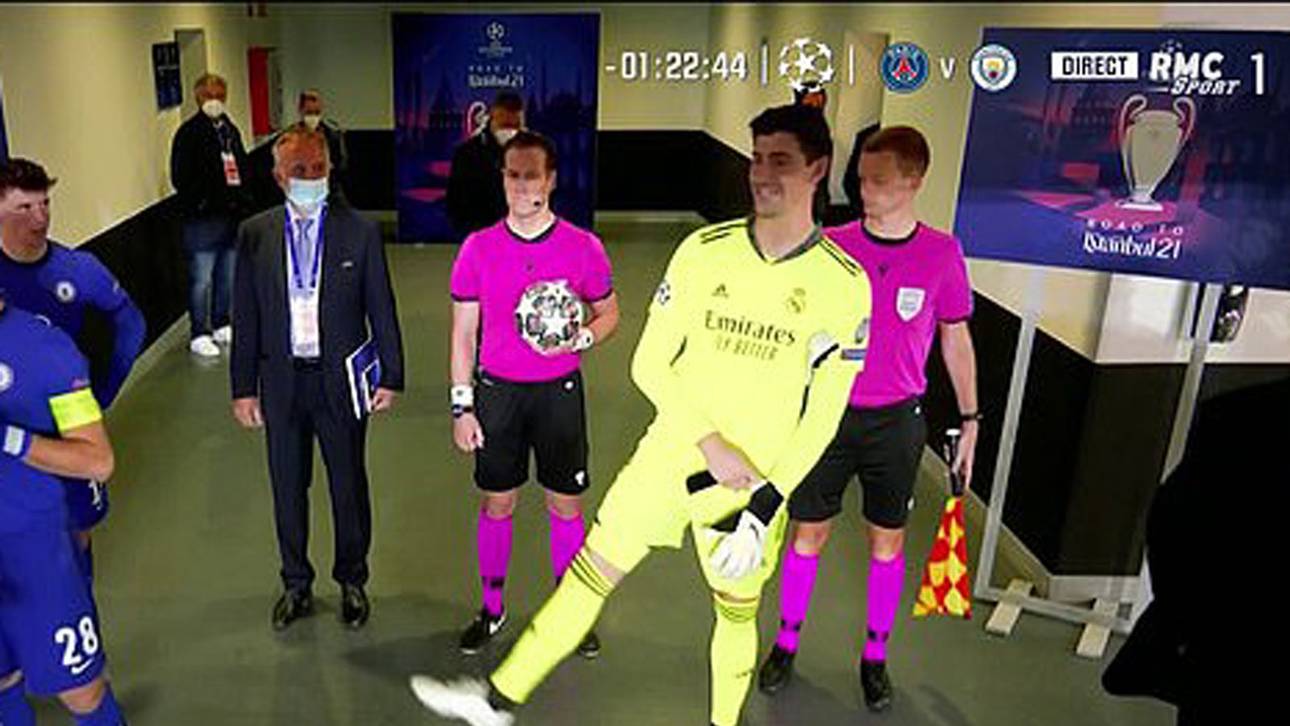 Courtois witzelt über Werner