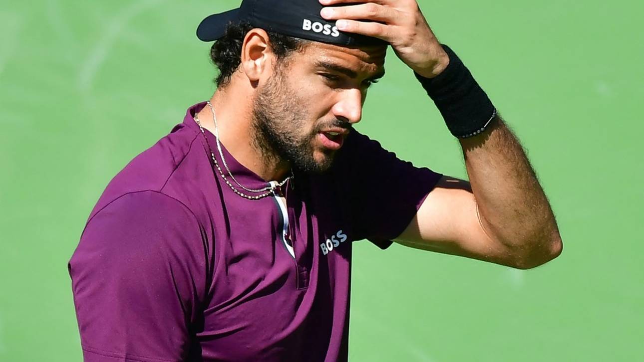 Tennis: Berrettini an der Hand operiert