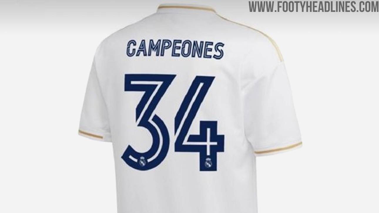 Meister? Real unterläuft Trikot-Panne