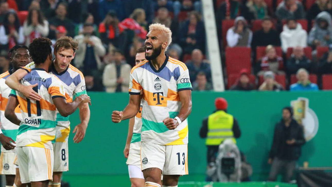 Eric Maxim Choupo-Moting schießt den FC Bayern in die nächste Runde