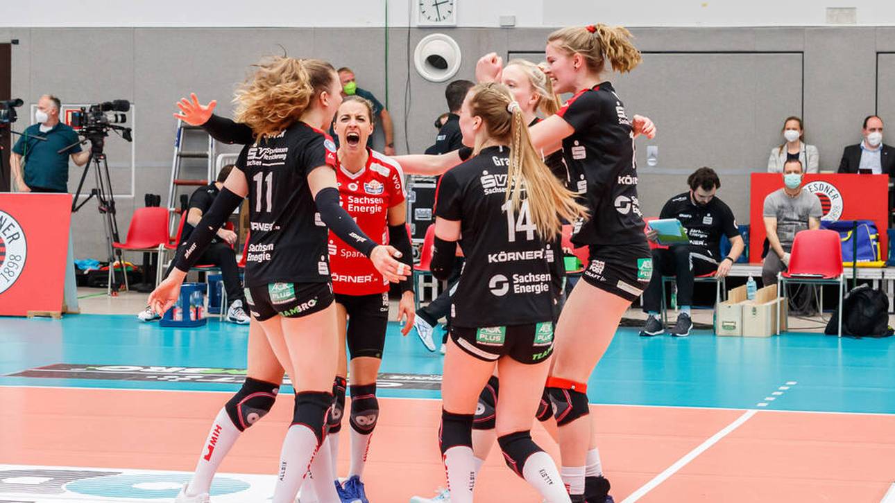 Dresden feiert Bundesliga-Titel