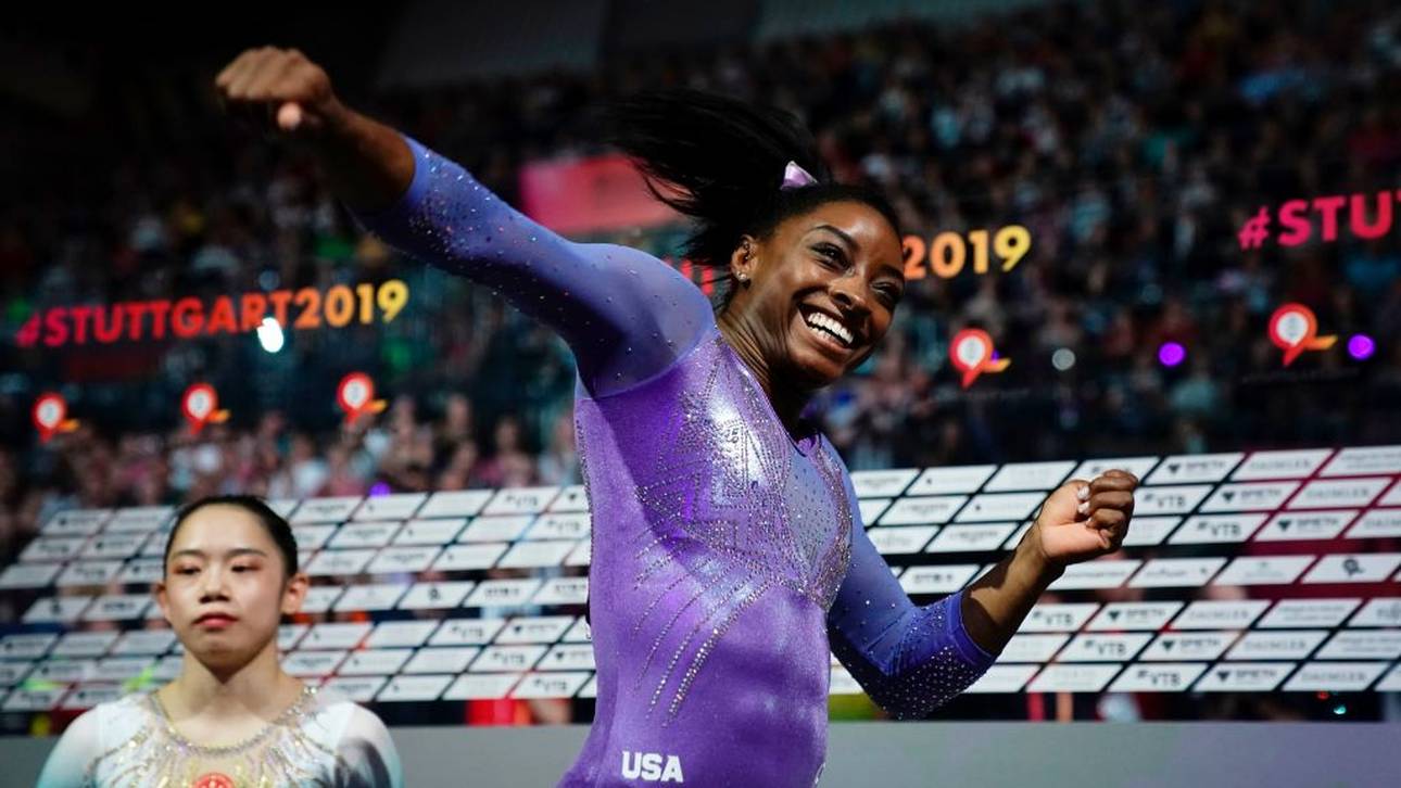 US-Star Biles schreibt Geschichte