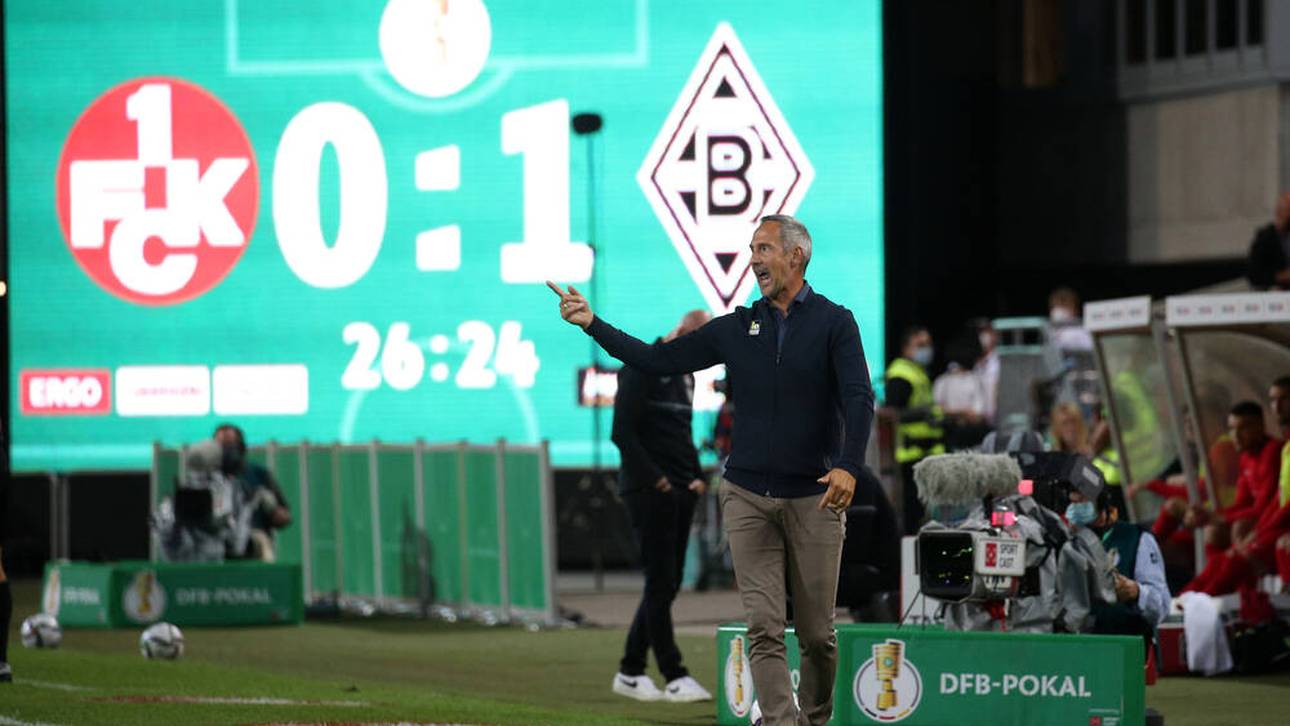 Gladbach siegt bei Hütter-Debüt