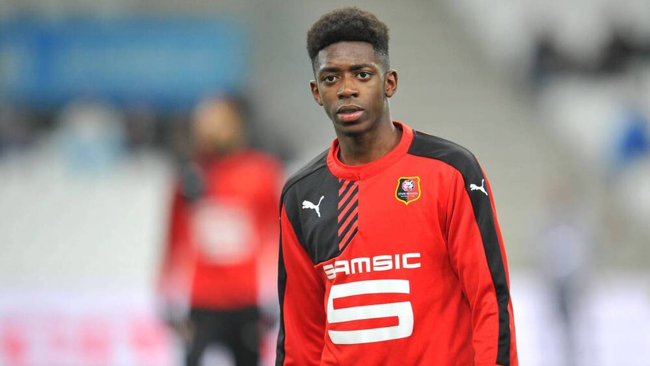 Ousmane Dembélé wurde in der Jugend von Stade Rennes ausgebildet