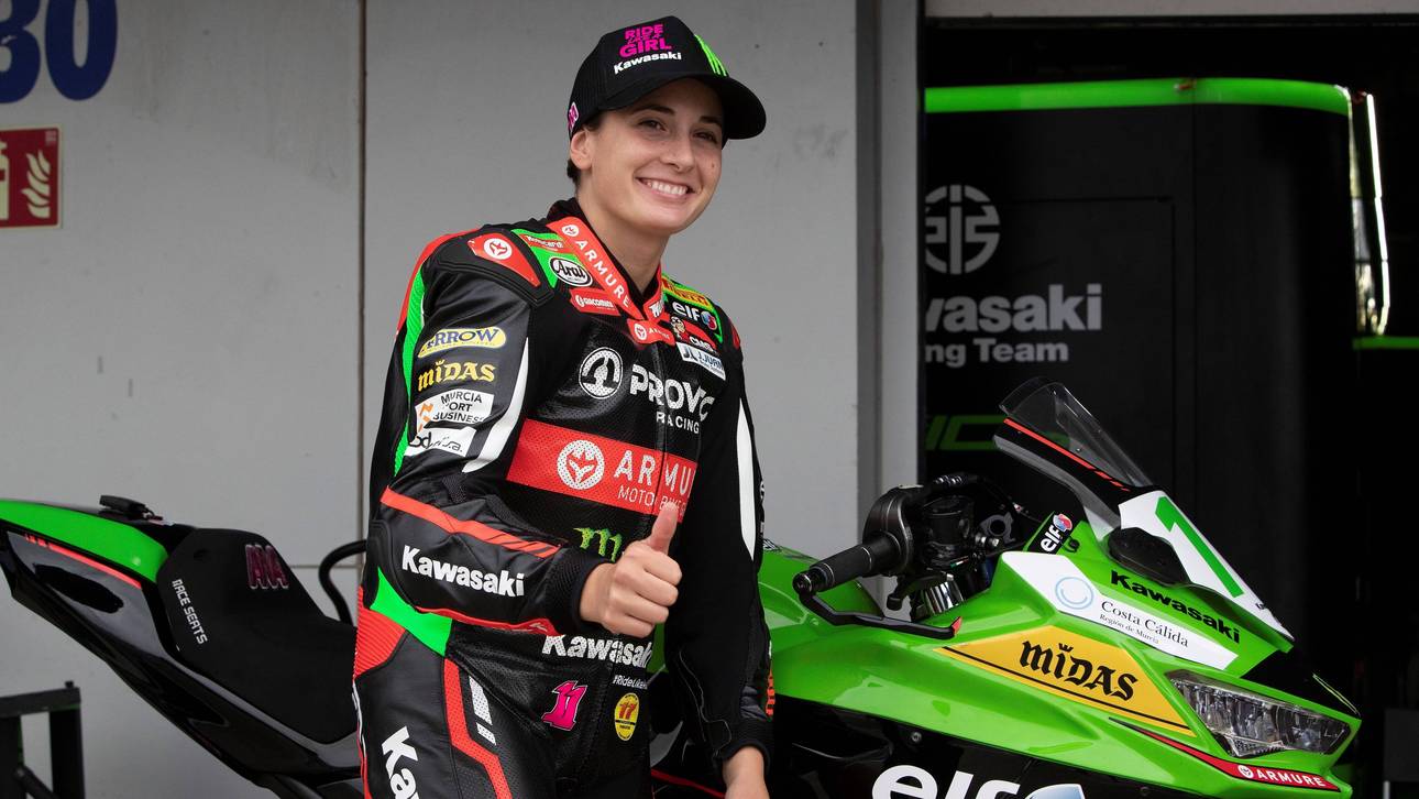 Weltmeisterin kehrt in Moto3 zurück