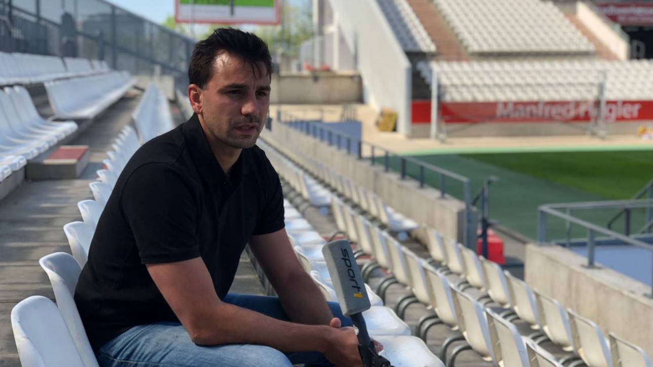 Jörn Nowak, Sportchef von Rot-Weiss Essen, freut sich über Einfallsreichtum und Unterstützung des RWE-Anhangs