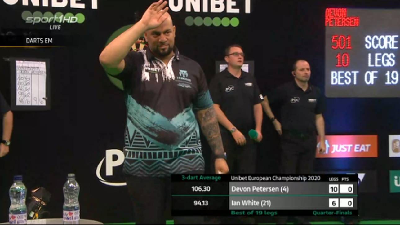 Petersen schrammt an Rekord vorbei