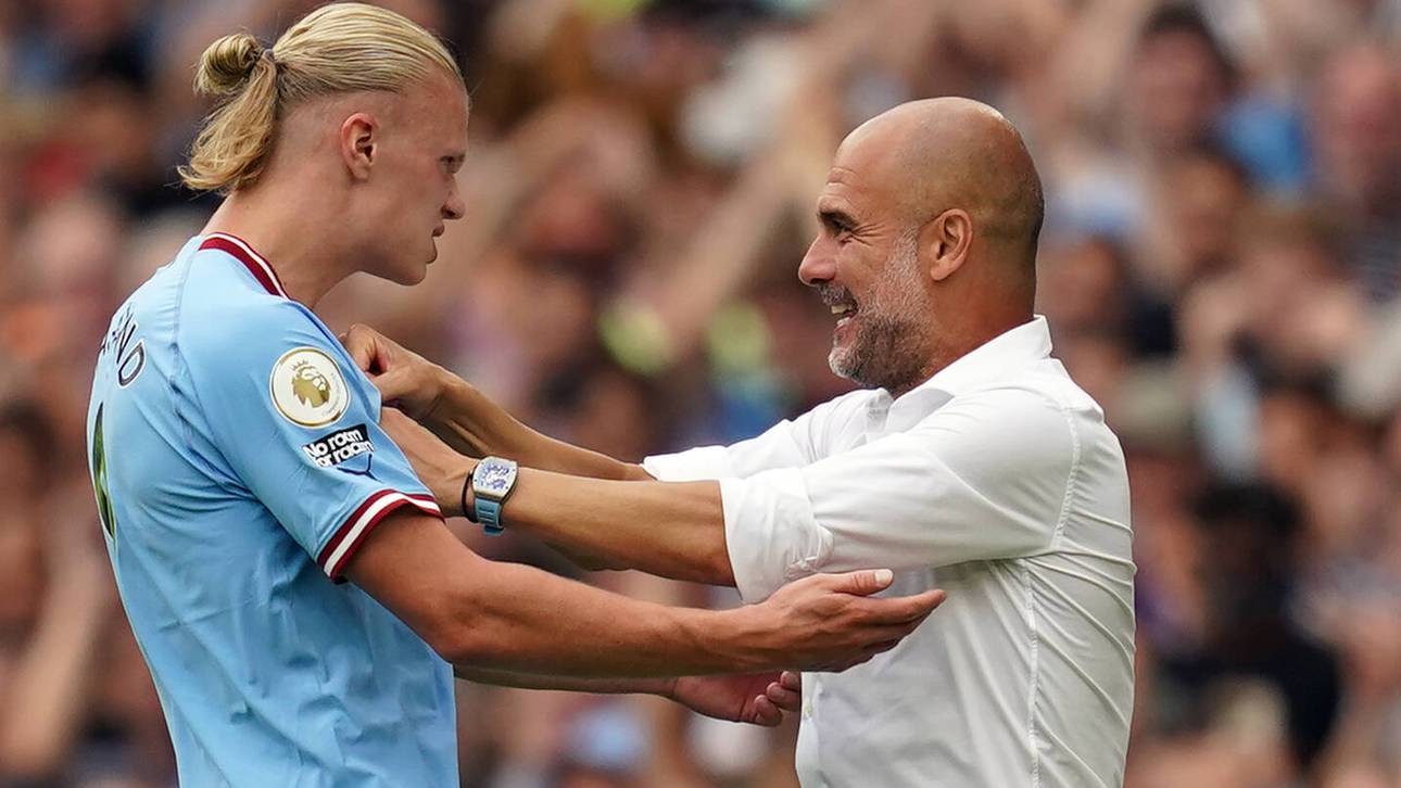 Guardiola verneigt sich vor Haaland