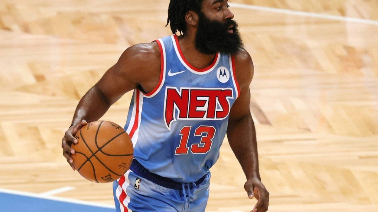 Triple Double: Spektakuläres Harden-Debüt für die Nets