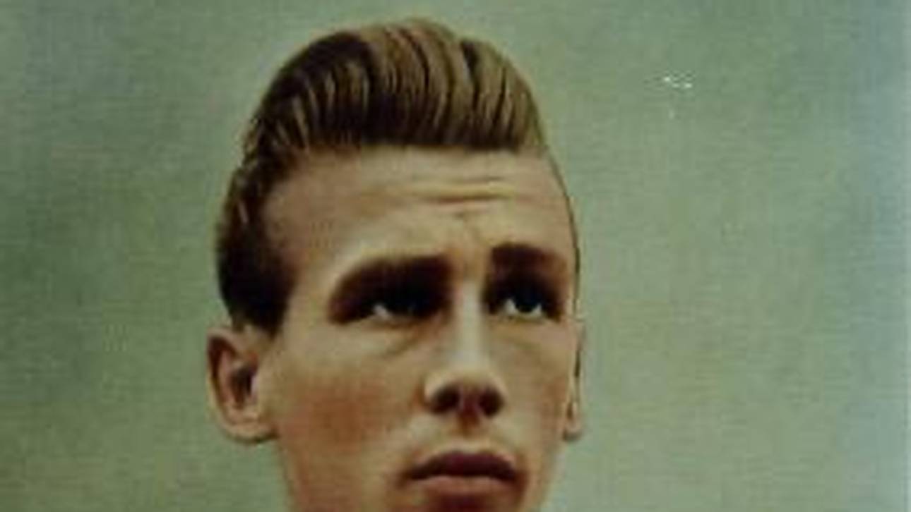 Eine Frisur wie heute Marco Reus: Der junge Horst Eckel im Alter von 22 Jahren