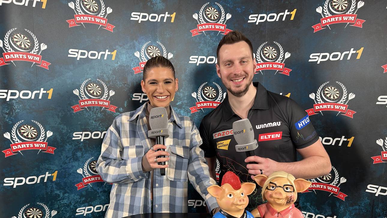 Beste WM-Session vor Weihnachten der Geschichte: 770.000 Zuschauer im Schnitt verfolgen gestern Abend Darts-Weltmeisterschaft mit Florian Hempel live auf SPORT1