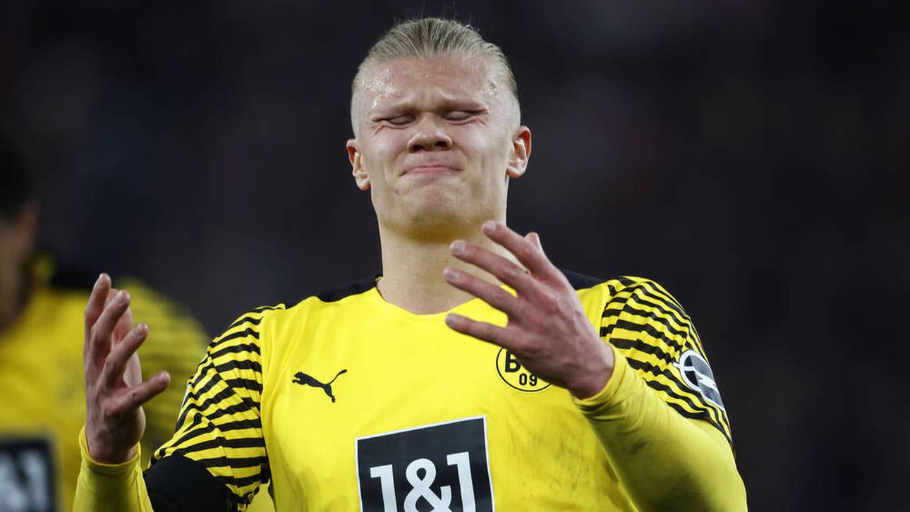 Wieder kein Tor! Frust-Abgang von Haaland