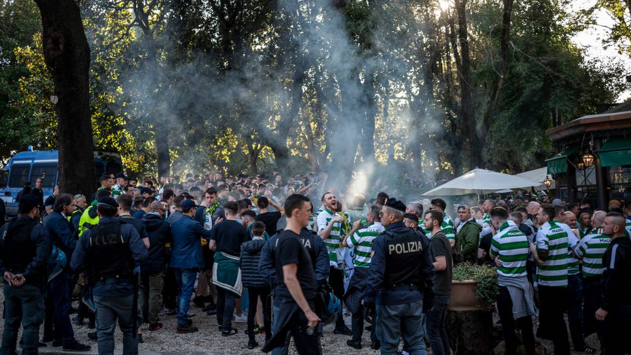 Zwölf Lazio-Hooligans festgenommen