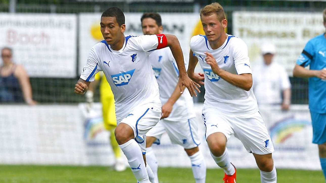 In Hoffenheim trainierte Fabian Hürzeler (r.) gemeinsam mit Roberto Firmino