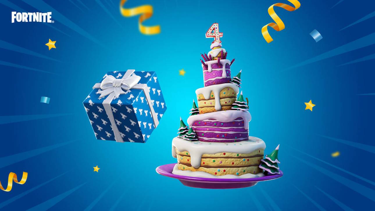 Der 4. Geburtstag von Fortnite wird gefeiert