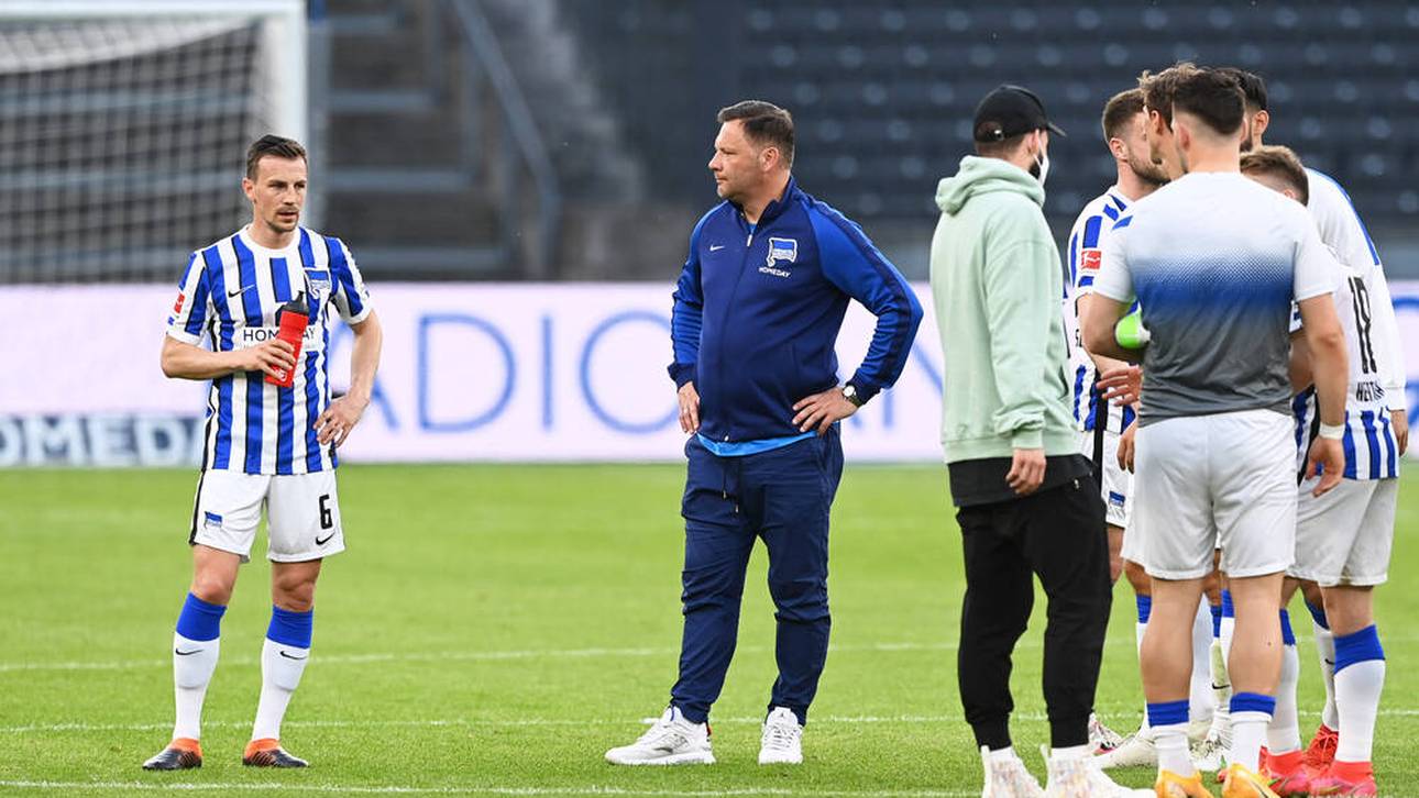 Dárdai gehen die Spieler aus