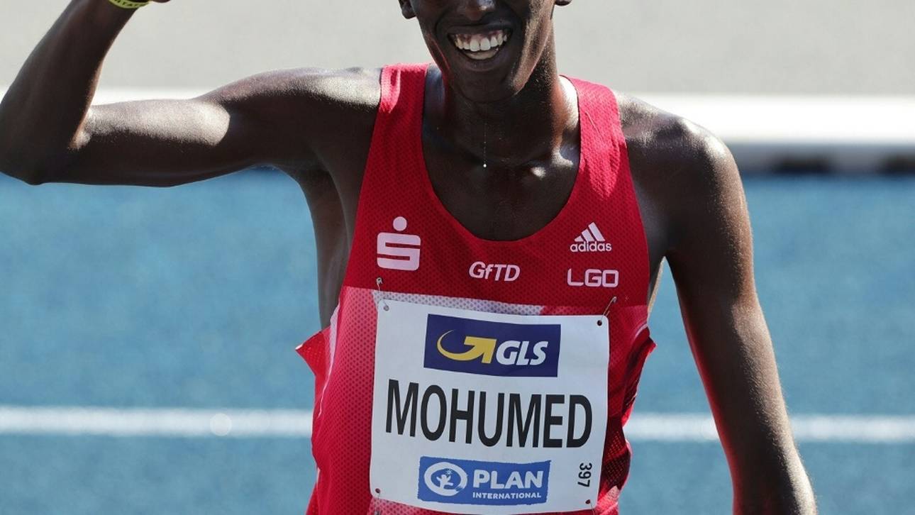 Nur einer schneller: Mohumed mit Top-Zeit