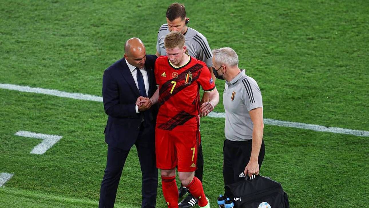 De Bruyne muss angeschlagen raus