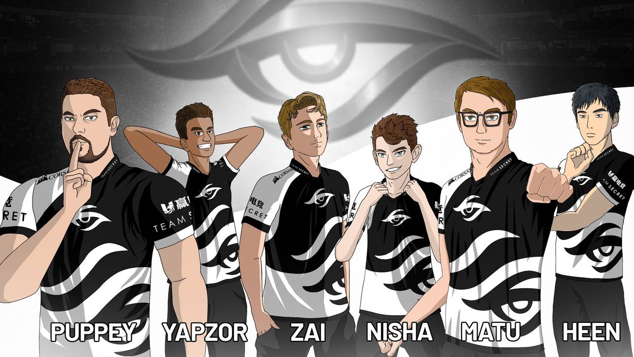 Team Secret erhält Untersützung