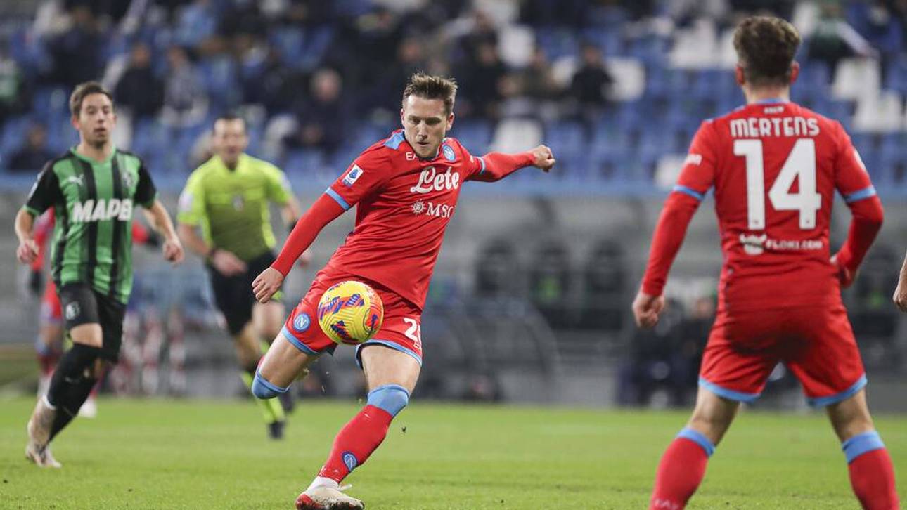 Napoli stolpert in Sassuolo