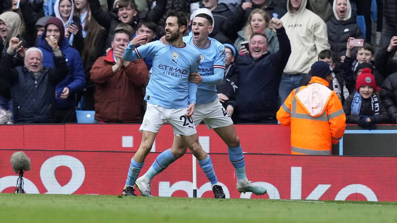 City macht Arsenal Druck