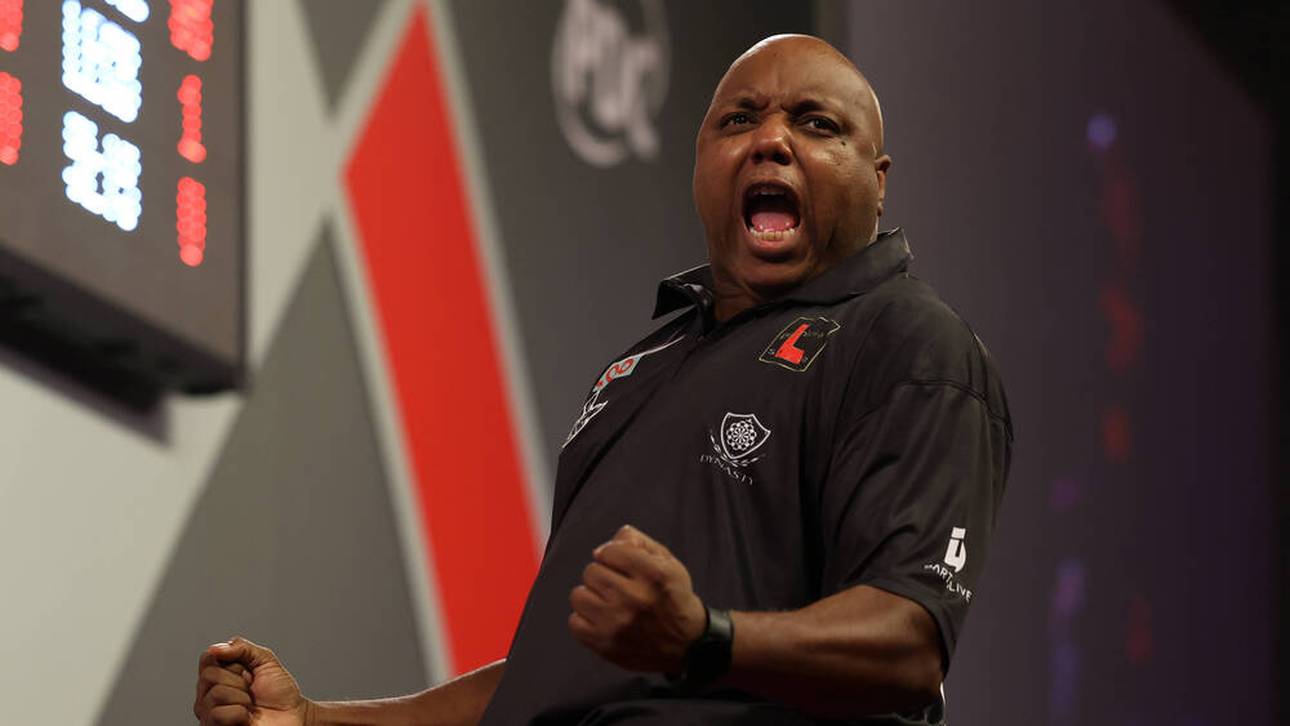 Emotionaler Sieg des Darts-Helden