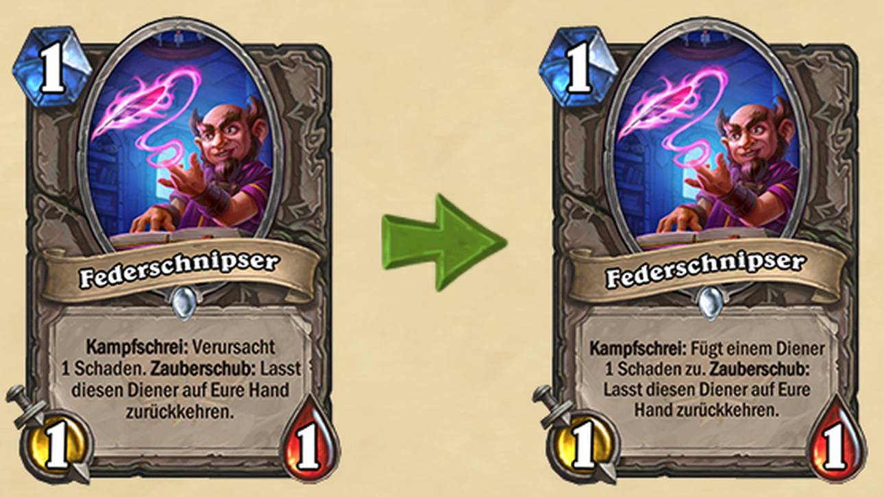 Der Federschnipser büßt deutlich an Schadenspotenzial ein.