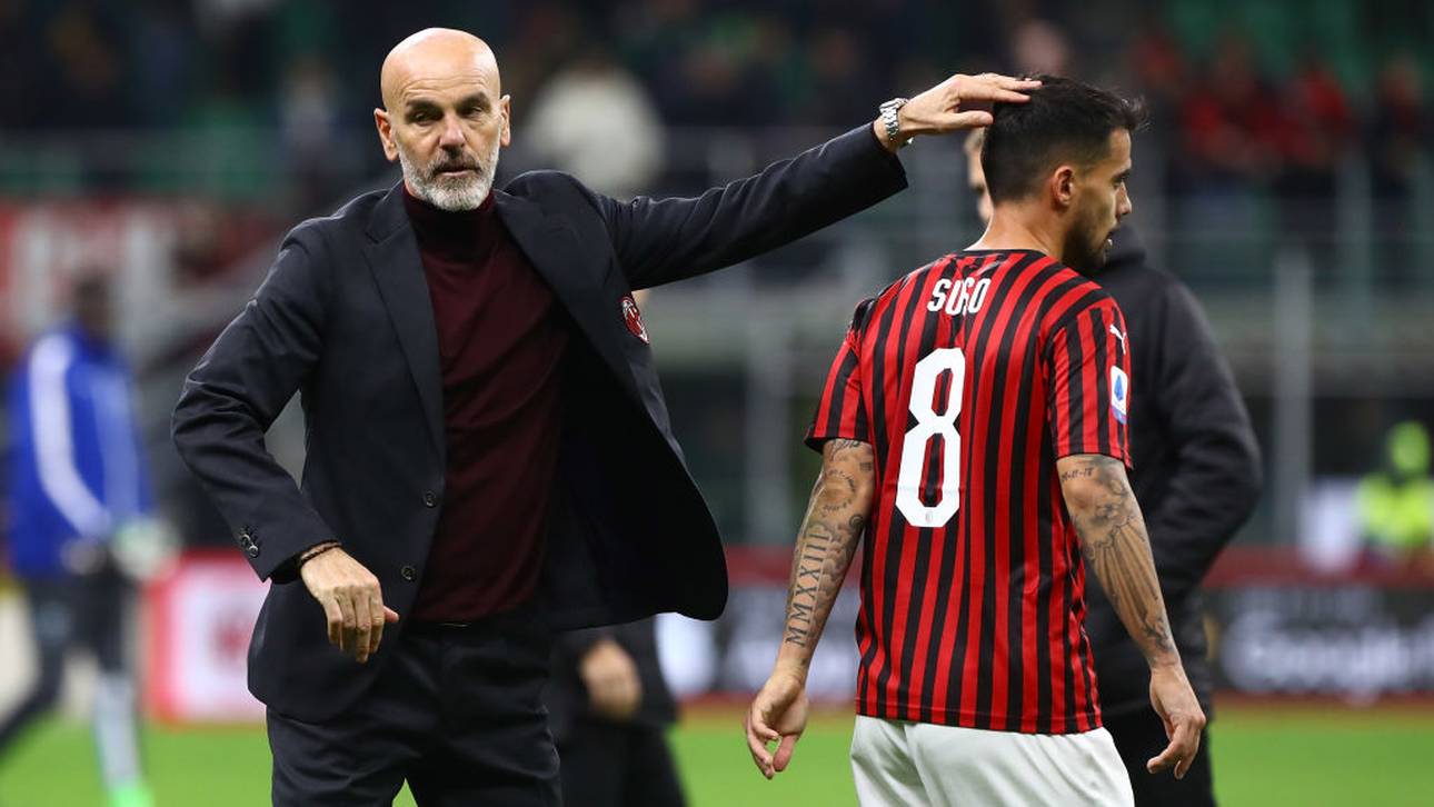 Stefano Pioli ist beim AC Mailand bislang ähnlich erfolglos wie Vorgänger Marco Giampaolo