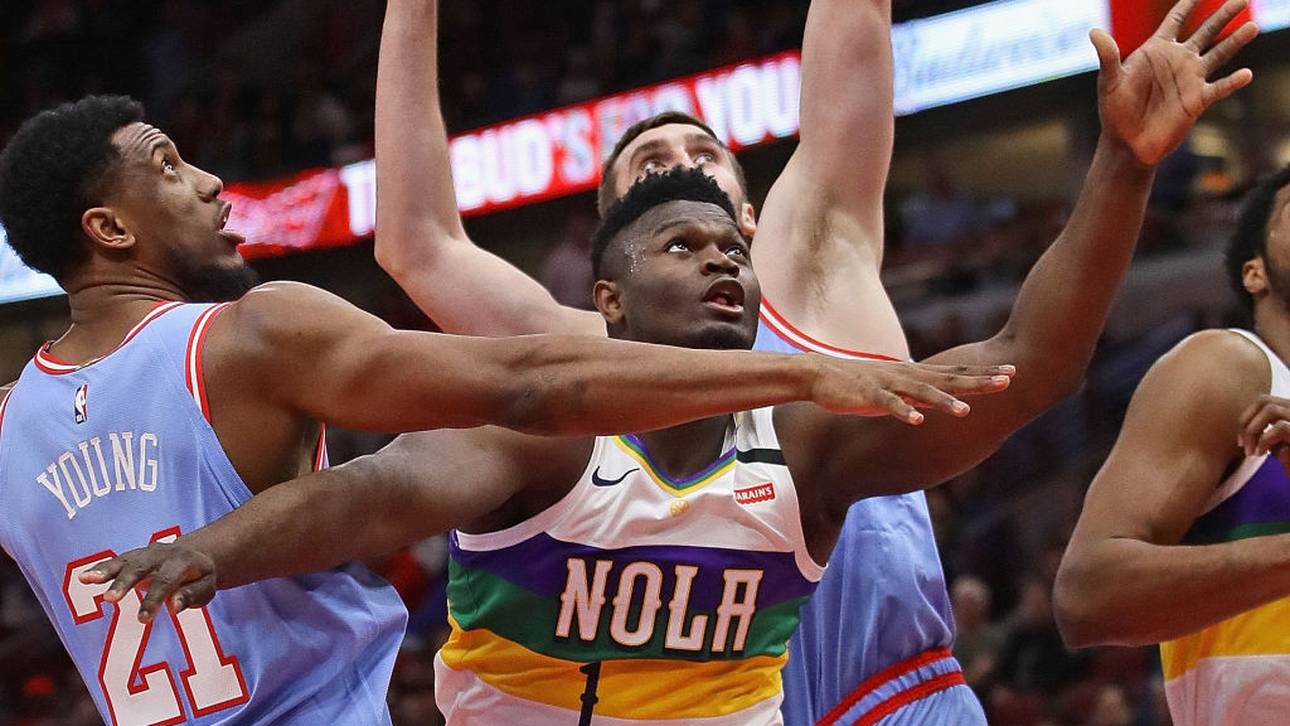 Pelicans siegen dank Zion-Bestmarke