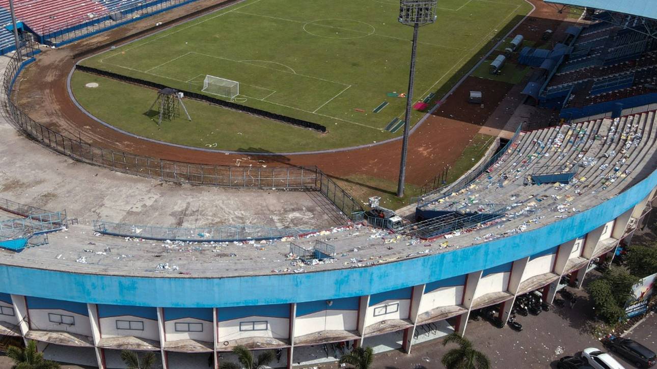 Katastrophen-Stadion vor Abriss