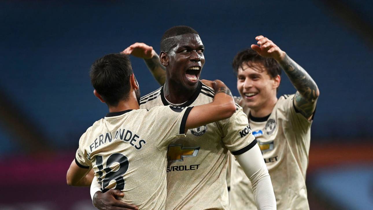 United mit Rekordsieg – Pogba trifft