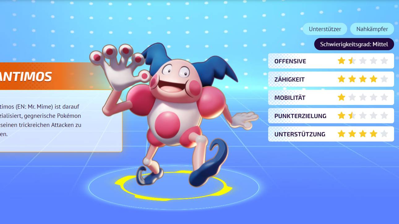 Pokémon Unite Guide: Pantimos Attacken & Items