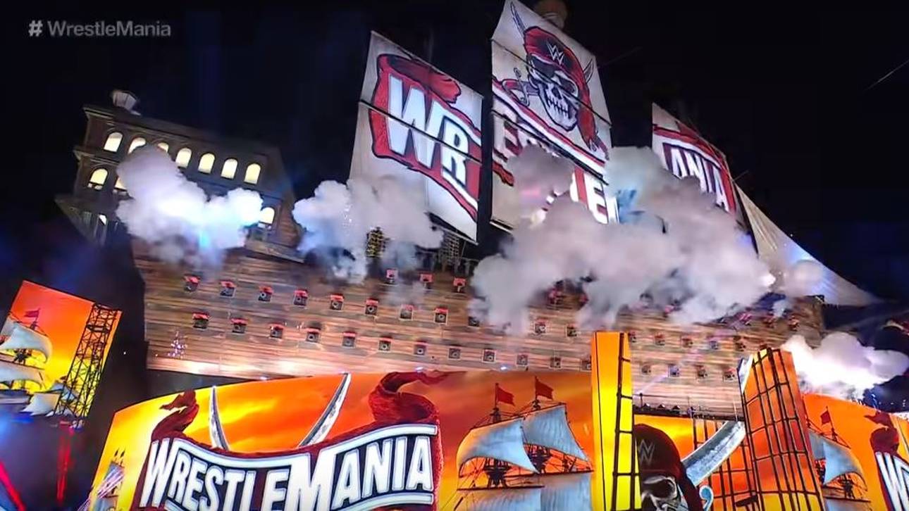 WWE enthüllt WrestleMania-Bühne