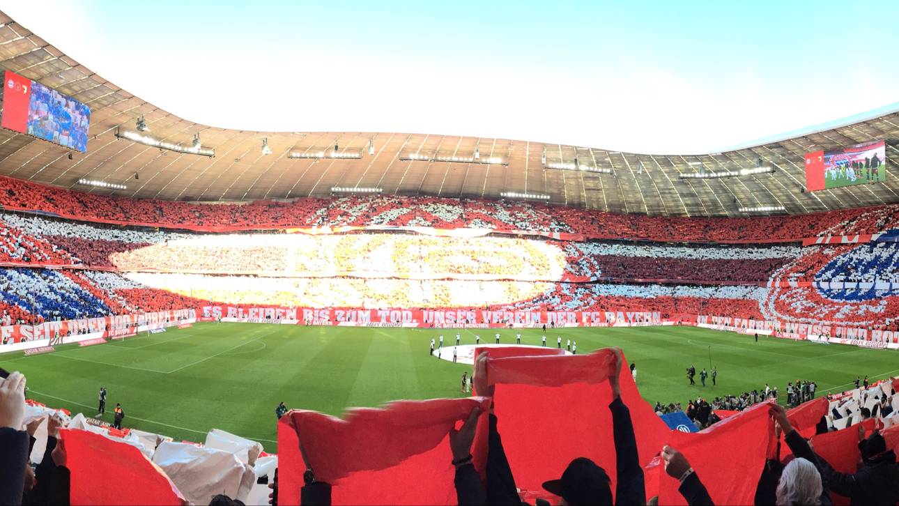Bayern-Fans beeindrucken mit Choreo