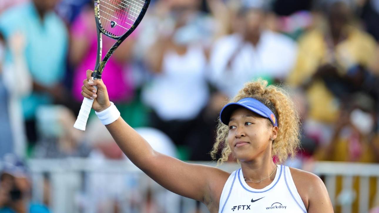 Osaka beim Comeback erfolgreich