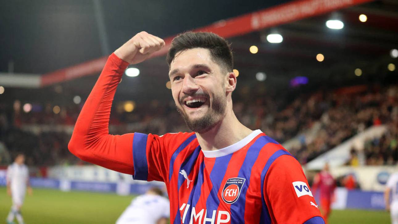 Kleindienst schießt FCH an die Spitze