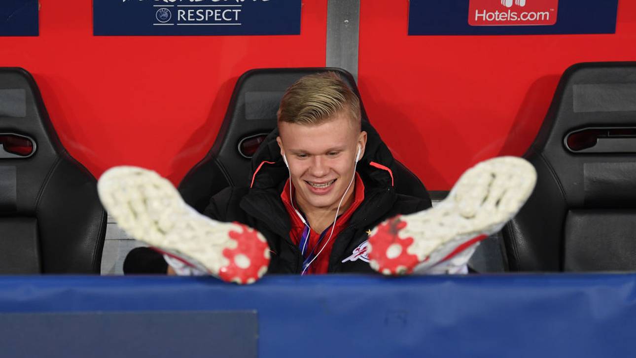 Haaland tritt in große Fußstapfen