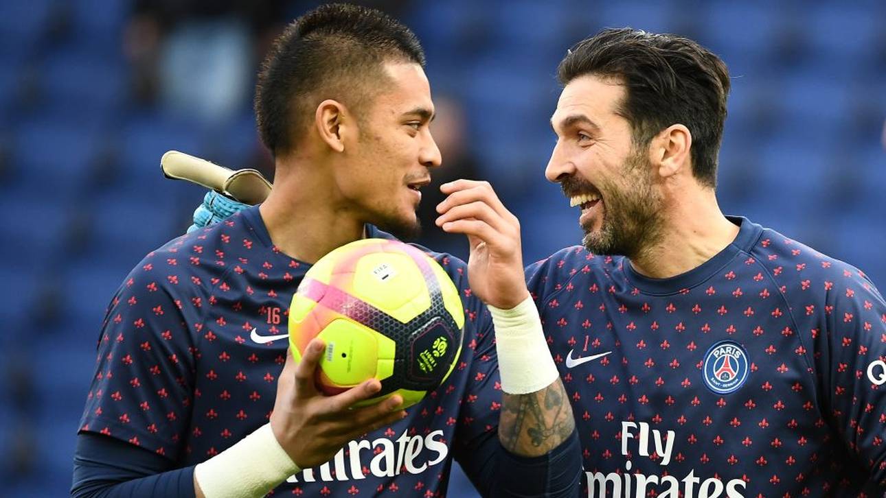 Zwischen Gianluigi Buffon (r.) und Alphonse Areola gab es keine Spannungen