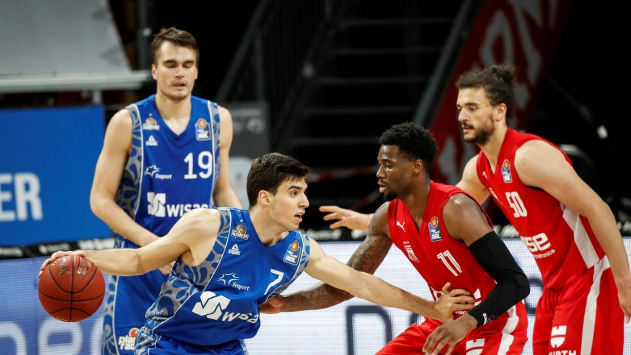 BBL: Frankfurt lange ohne Vrcic