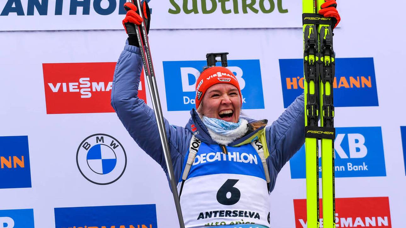 Wird DSV-Biathletin Denise Herrmann-Wick auch in Oberhof jubeln?