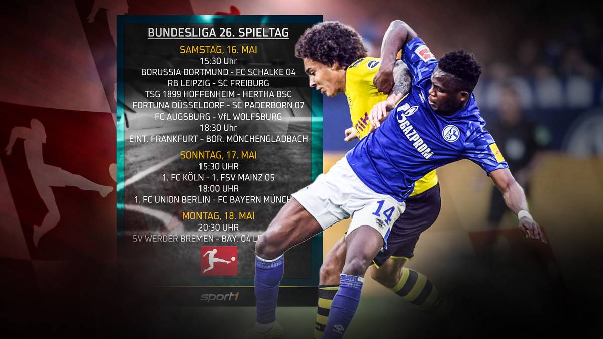Bundesliga Start Mit Bvb Schalke Der Spielplan Nach Der Corona Pause
