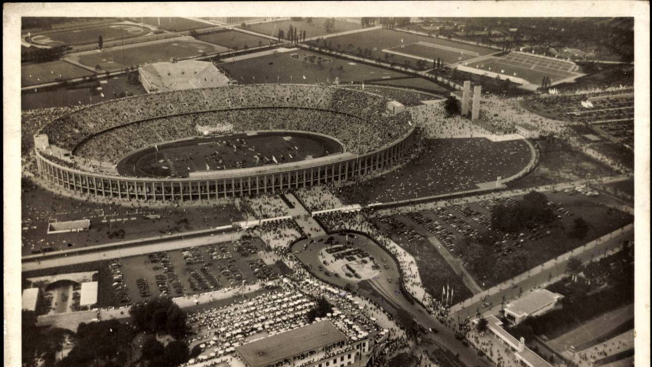 1942 verfolgten 75.000 Zuschauer im Stadion das Pokalendspiel