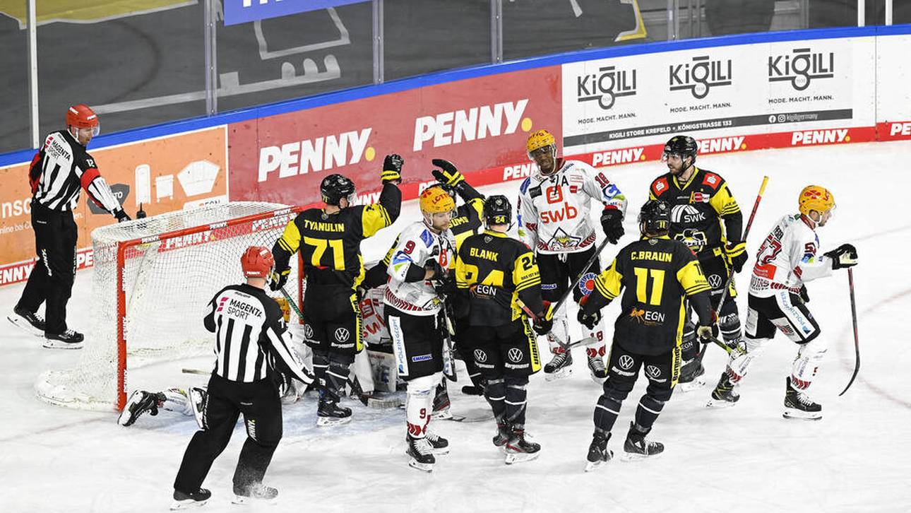 Krefeld patzt auch gegen Pinguins