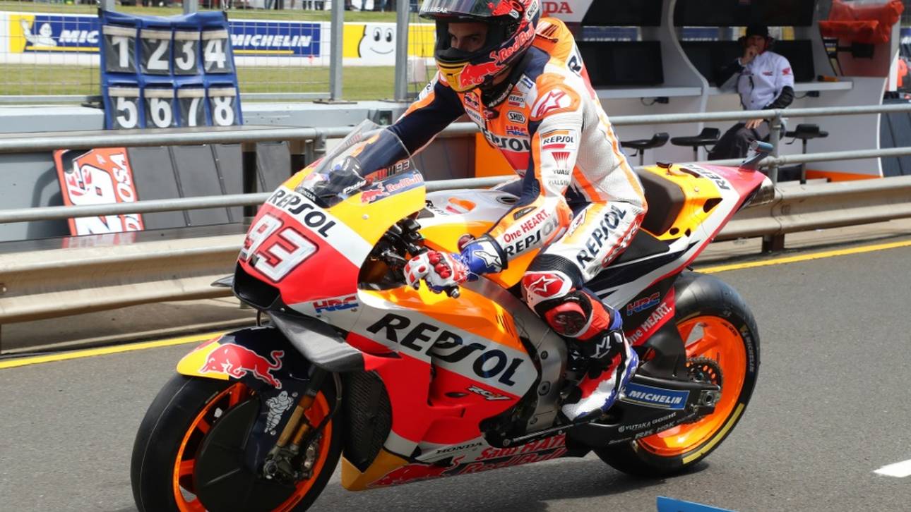 Marquez bei MotoGP-Test dabei